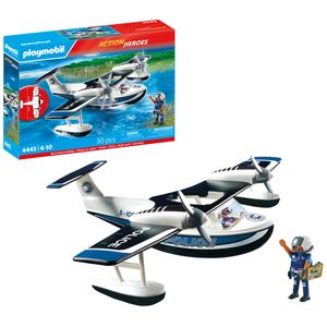 Playmobil Action Heroes - Police Seaplane (30 Pieces)